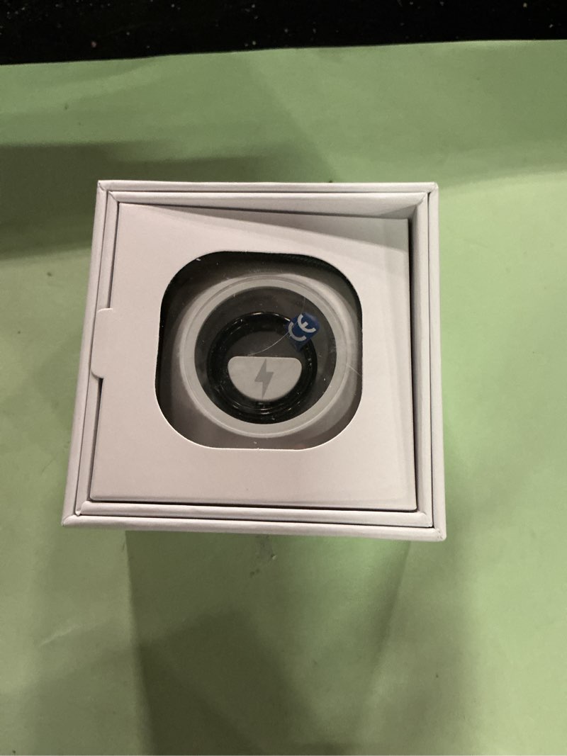 Condition photo showing Good Condition for smart health rings for women men, fitness tracker with heart rate, blood oxygen, hrv, sleep tracker, step tracker, no subscription fee, ip68 waterproof smart ring for iphone & android(black, 9? black 9