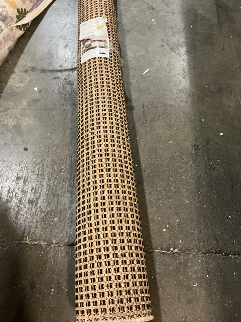 Condition photo showing Good Condition for 7'10"x10' micro grid rectangular woven indoor outdoor area rug black/beige - threshold™