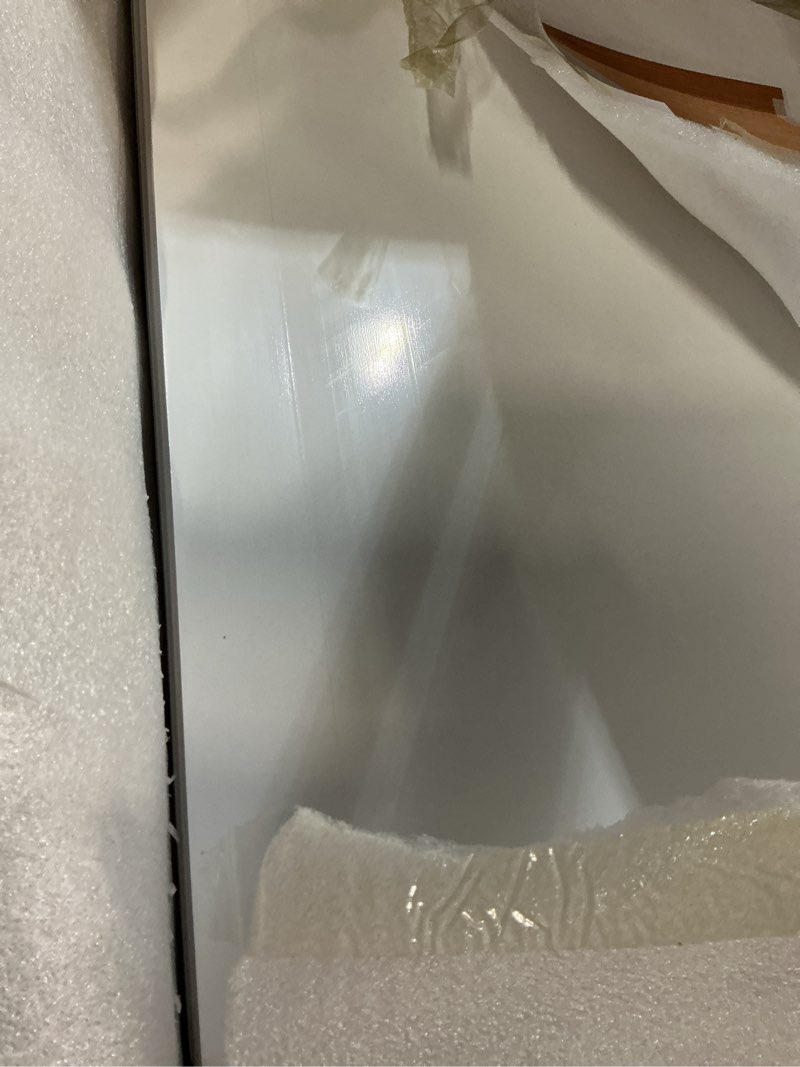 Condition photo showing New/Like New for wire shelf covers set of 4, 16x9x3 in, durable pvc shelf cover for wire shelving pantry, kitchen faux wood rack covers, moisture-resistant & easy-to-clean organizer liners, white #1 white 16x9x3 in