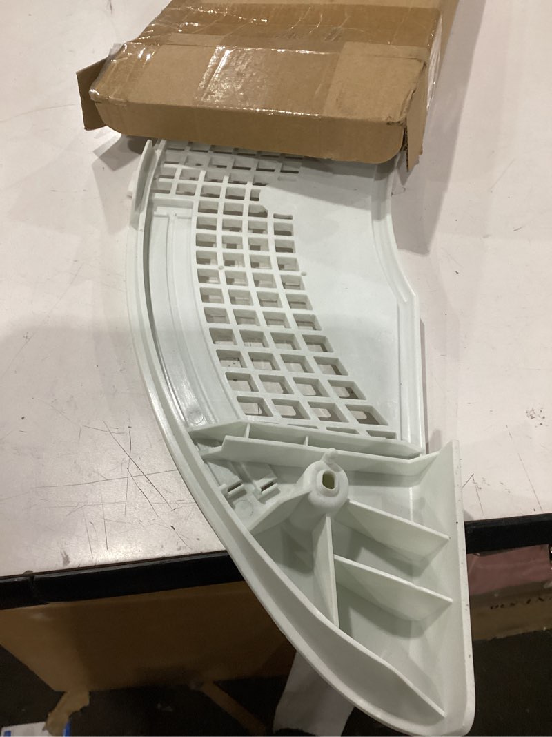 Condition photo showing As Is for w11117302 dryer lint screen grille part, replacement cover compatible with whirlpool, kenmore, maytag dryers,replaces 8544723?w10685670, wp8544723, 4538922, ap6245906, ps12114312, eap12114312