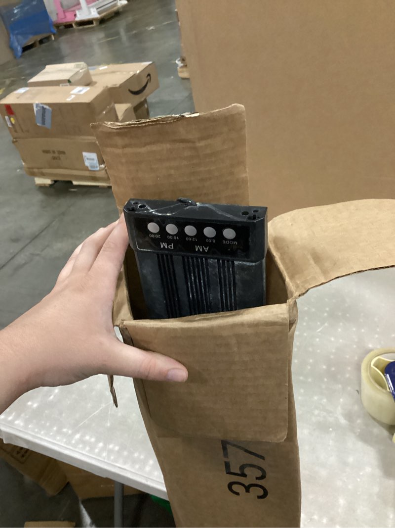 Condition photo showing As Is for nicrew c10 24/7 led aquarium light for plants, 48-60 inches, full spectrum fish tank light with timer, brightness adjustable 48 - 60 in