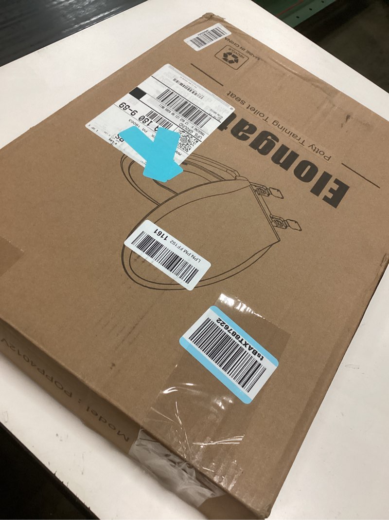 Condition photo showing As Is for Hibbent Potty Training Toilet Seat, Built-in Magnetic Seat, Lid with Cover, Never Loosen and Slow Cl