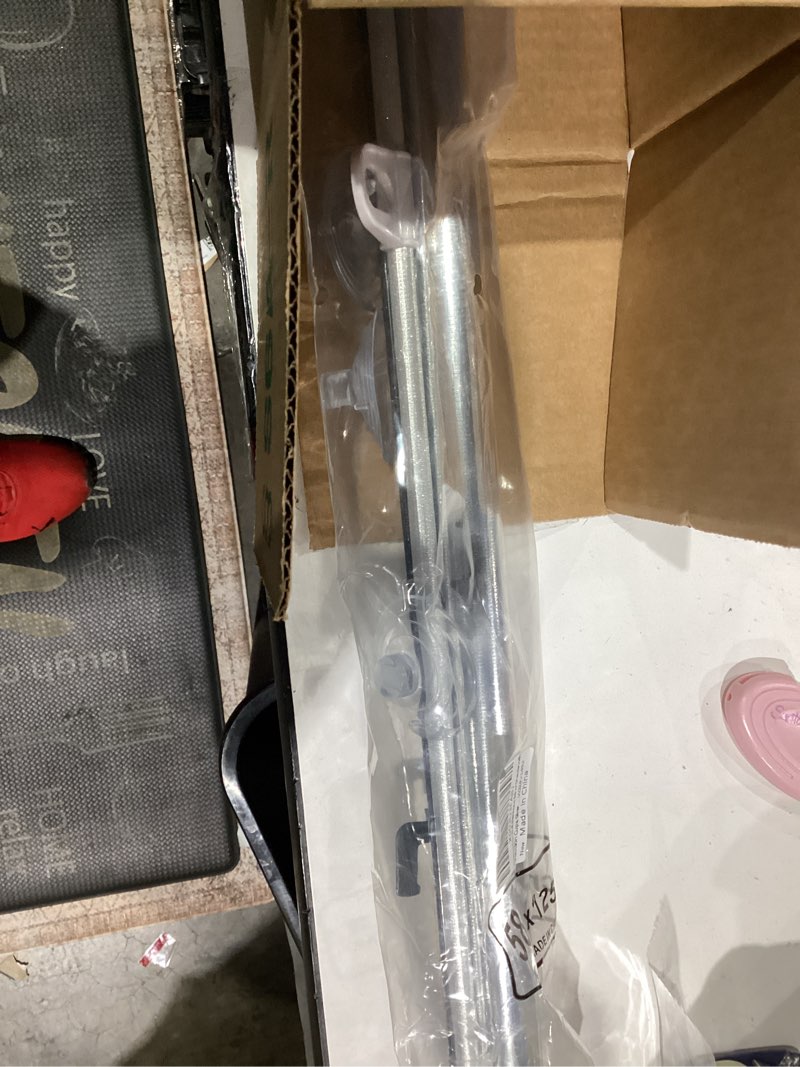 Yoebor No Drill Blackout Blind Shade with 3 Suction Cups, Silver 95% Shade Temporary Portable Roller