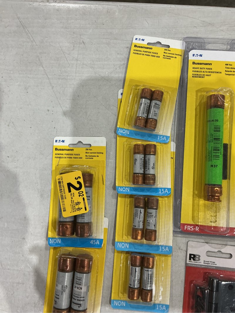 Condition photo showing As Is for assorted home improvement lot (small tools, screw, home accessories, etc.)