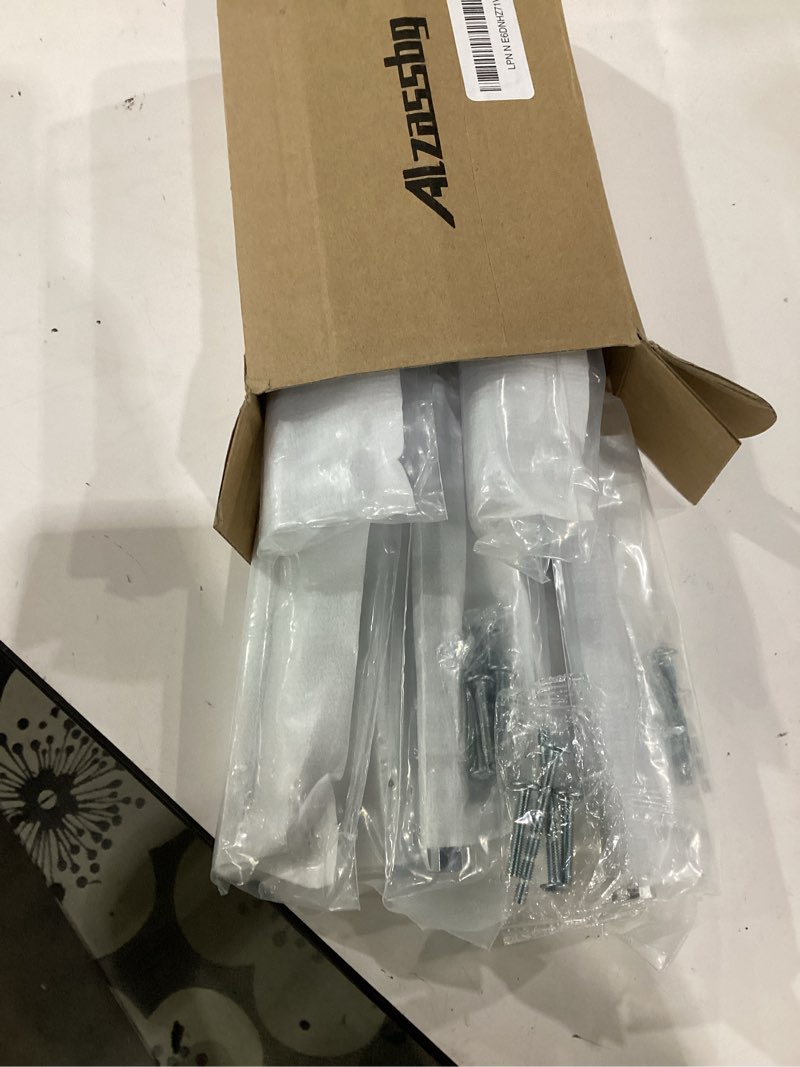 Condition photo showing Good Condition for alzassbg polished chrome cabinet pulls and handles 10 pack, al3096cp | 5 inch hole center, contemporary style, decorative hardware handles, for cabinets and drawers pull - 5" hole center polished chrome 10