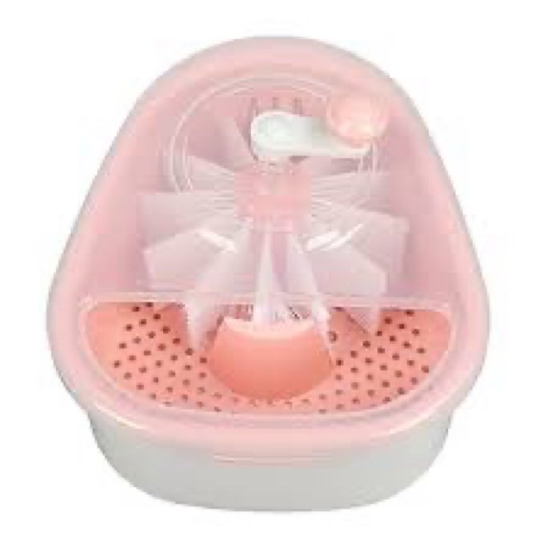 Manual Salad Spinner - Efficiently Clean and Dry Vegetables - Pink