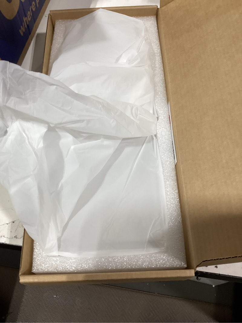 Condition photo showing New/Like New for geekria synthesizer clear acrylic case protector, magnetic closing dust cover, compatible with teenage engineering op-1 field/op-xy portable synthesizer (clear)
