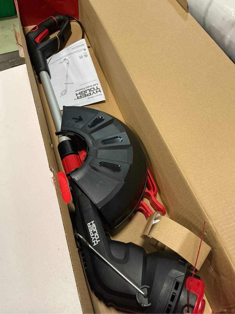 Condition photo showing Good Condition for hyper tough 13" 4.6-amp electric corded string trimmer