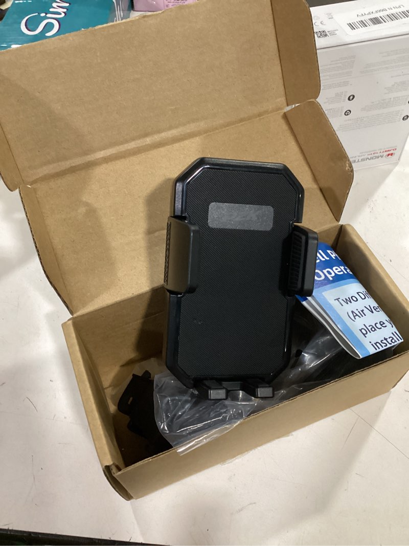 Condition photo showing New/Like New for pzk car phone mount for 2019 2020-2023 2024 2025 dodge ram 1500/2500/3500 accessories custom air vent car phone holder auto lock hands free 360° rotation cell phone cradles (8.4 inch screen only) dodge ram 2019-2025 auto lock