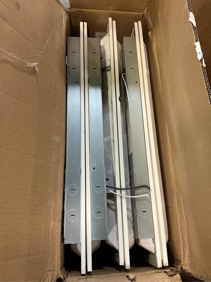 Condition photo showing Good Condition for 6 Pack 2x2 LED Flat Panel Light Drop Ceiling Office Fixture,Surface Mount Drop Ceiling Fixture,4800LM, 20W/25W/30W/35W/40W Selectable,3000K/3500K/4000K/5000K/6500K 5CCT,Dimmable (0-10V),ETL Listed 2x2FT 6PACK