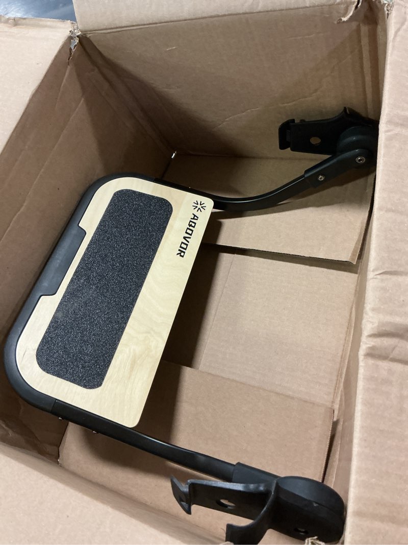 Condition photo showing As Is for Stroller Board for uppababy Piggyback Vista V2, Vista V3, Vista (Models 2015-2019), Same as uppababy Piggyback Ride-Along Board, Weight Capacity 80 Lbs, Standing Non-Skid Surface, Quick-Clip Links