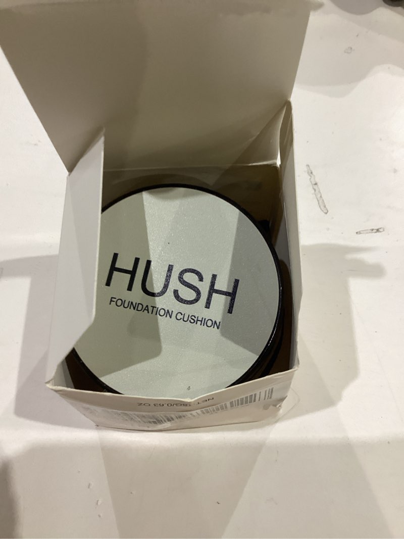 Condition photo showing As Is for Hush Natural Foundation for Mature Skin, 2026 Mushroom Head Air Cushion CC Cream, Full Coverage Long-Lasting BB Cream for Older Women, Natural Radiant Glow for Light/Medium Warm Tone Skin