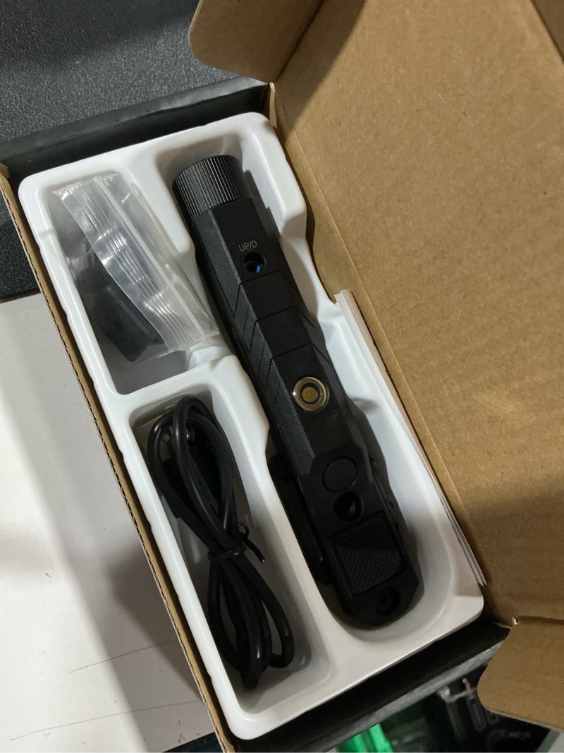 Condition photo showing Good Condition for defentac 1600 lumens green laser light combo compatible with m-lok/picatinny for rifle, weapon light with with momentary strobe, rechargeable