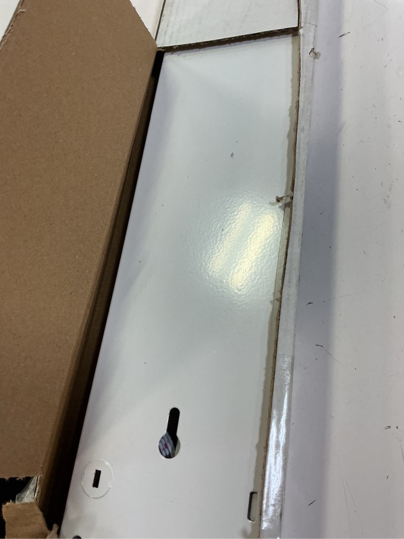 Condition photo showing As Is for 42” led direct wire under cabinet light - undercounter led lights for kitchen - selectable cct 2700k-5000k, 1224-1296 lumens, 18w - ucb series hardwired under cabinet lighting by nicor lighting 42 no switch