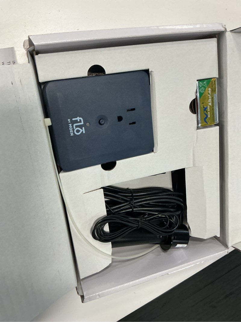 Condition photo showing Good Condition for moen moen smart sump pump monitor, wi-fi connectable water alarm sensor for basement sump pump, s2000esusa pumpmonitor
