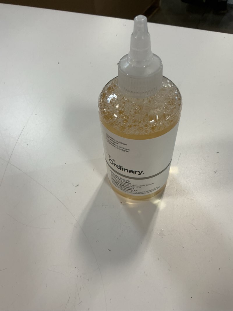 Condition photo showing New/Like New for the ordinary glycolic acid 7% exfoliating toner, brightening and smoothing daily toner for more even-looking skin tone 8.11 fl oz (pack of 1)