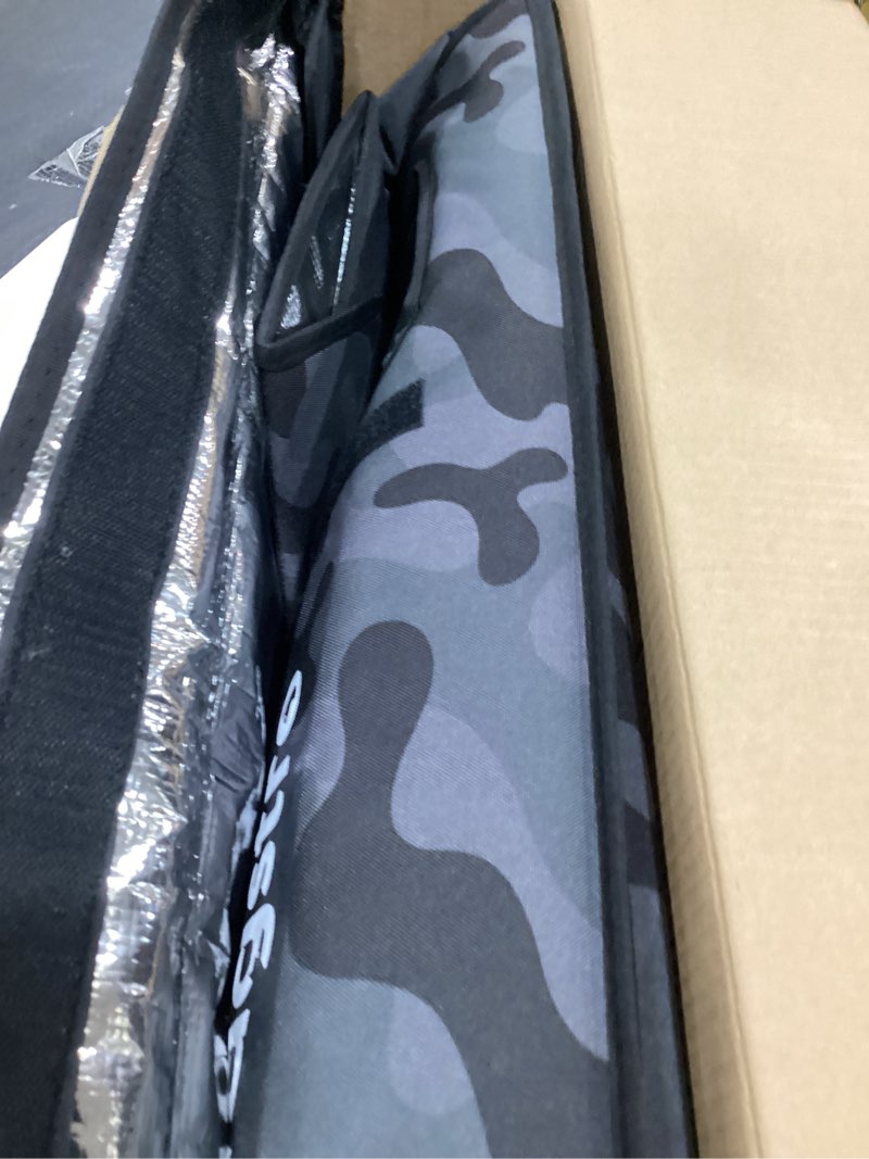 Condition photo showing New/Like New for heated cat house for outside with smart pet camera, highly elevated with escape door, insulated waterproof outdoor cat house shelter for feral stray barn cat (camo black, 25.6"x16.5"x18.5") camo black 25.6"x16.5"x18.5"