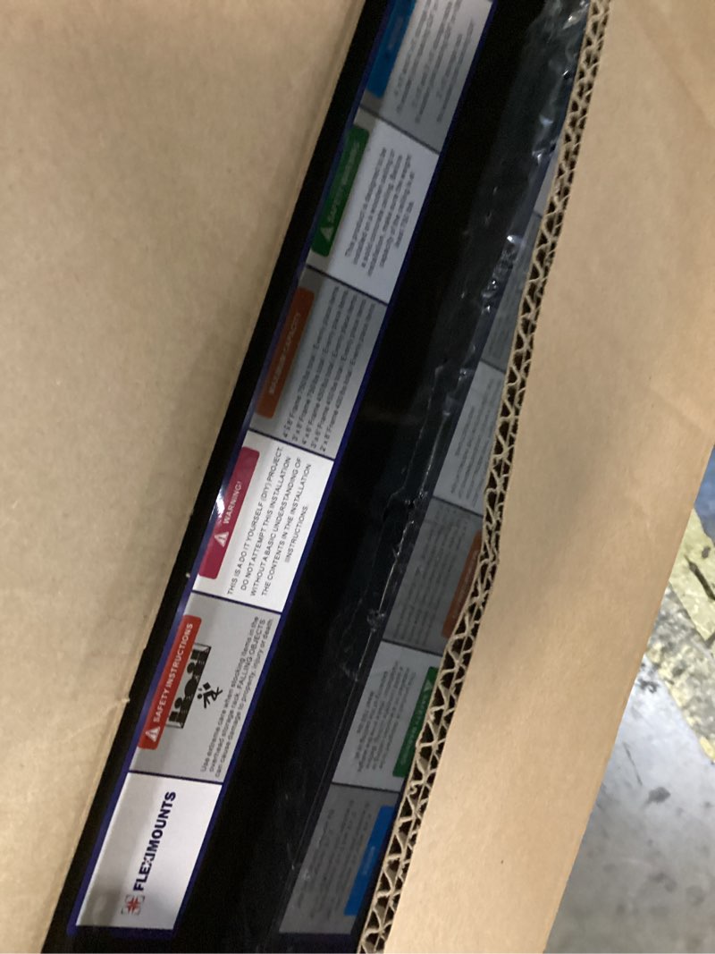 Condition photo showing New/Like New for fleximounts 3x6 overhead garage storage adjustable ceiling rack 72" length x 36" width x 40" height, 450lbs weight capacity, black