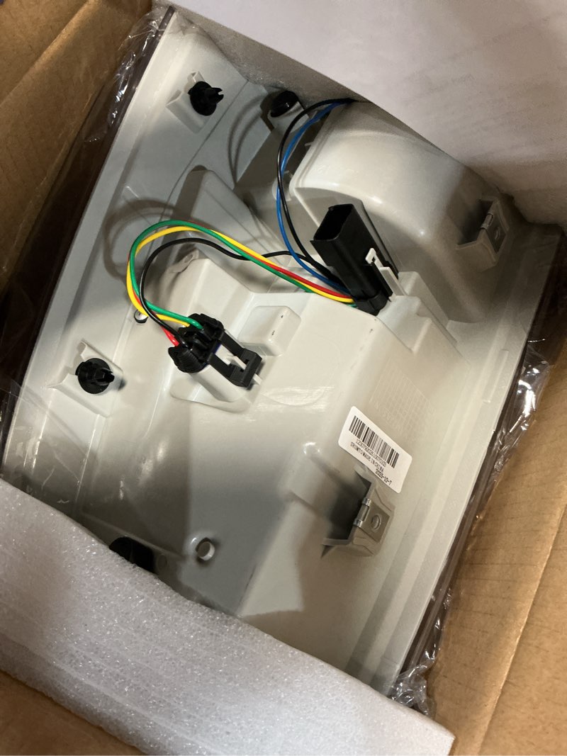 Condition photo showing New/Like New for led tail light assembly compatible with 2013-2018 dodge ram 1500,2014-2018 ram 2500 3500 left driver side taillights rear outer tail lamp replace ch2800202 68093079ab