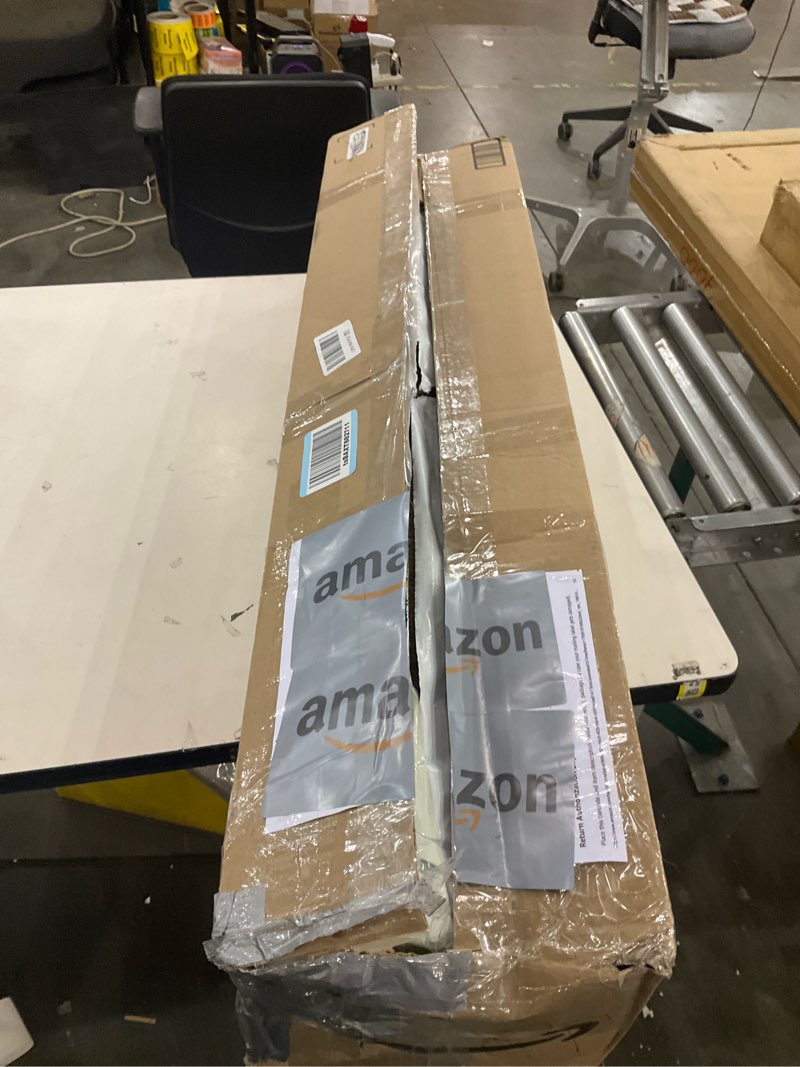 Condition photo showing As Is for jxgzyy Runner Rugs 2'11" x 9'10", Non Slip Entrance Doormat, Thickness Indoor Outdoor Carpet Runner with Rubber Backing, Waterproof Custom Size Heavy Duty Floor Mat for Hallway Laundry Patio Kitchen Brown Striped 2'11" x 9'10" (Rectangular)