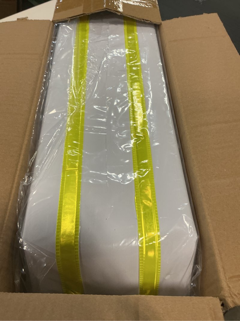 Condition photo showing Good Condition for 36/48/58/72inch dock bumpers marine with reflective strips,heavy duty boat docking edge fenders protection forpiling,horizontal deck,marine dock,vertical poles,pier 36inch white-2pack