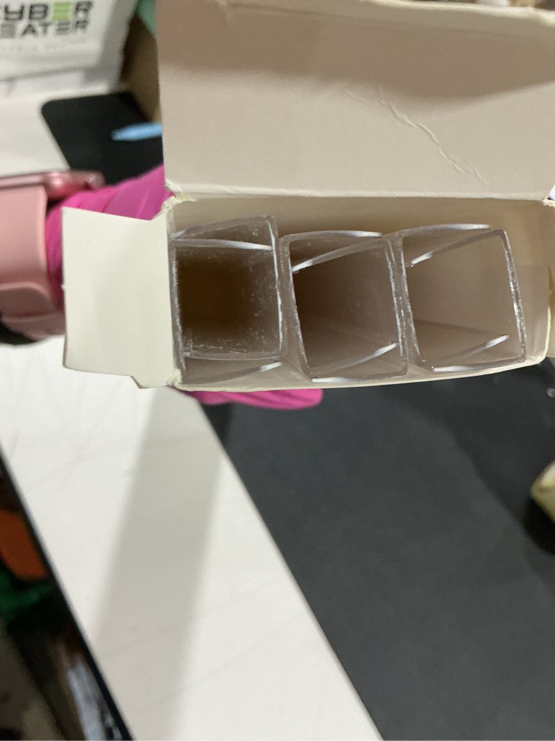 Condition photo showing Good Condition for cabinet protector edge guard (pack of 6), 17.7" clear pvc cabinet edge protectors for 3/4" thick kitchen cabinets doors – slip-on no-tool sliding installation 17.7 inches 6