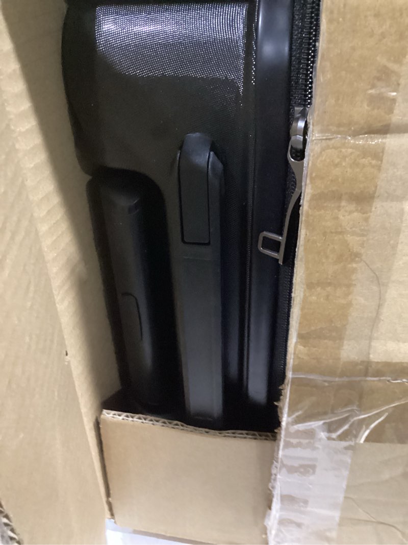 Condition photo showing As Is for Luggage Sets 3 Piece,Suitcases with Wheels,Carry On Luggage Set 22x14x9 Airline Approved,Hardshell Luggage Sets With TSA Lock,20 Inch Carry On Suitcase 3piece Black