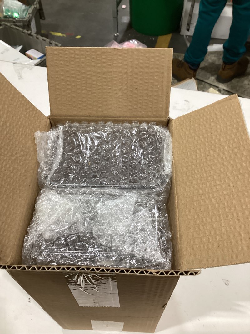 Condition photo showing New/Like New for 2 Pack Laundry Detergent Dispenser, 98oz Detergent Dispenser, Refluxable Laundry Detergent Container, Plastic Liquid Laundry Detergent Dispenser for Laundry Room Organization with 6 Labels 98 Fl Oz (Pack of 2)