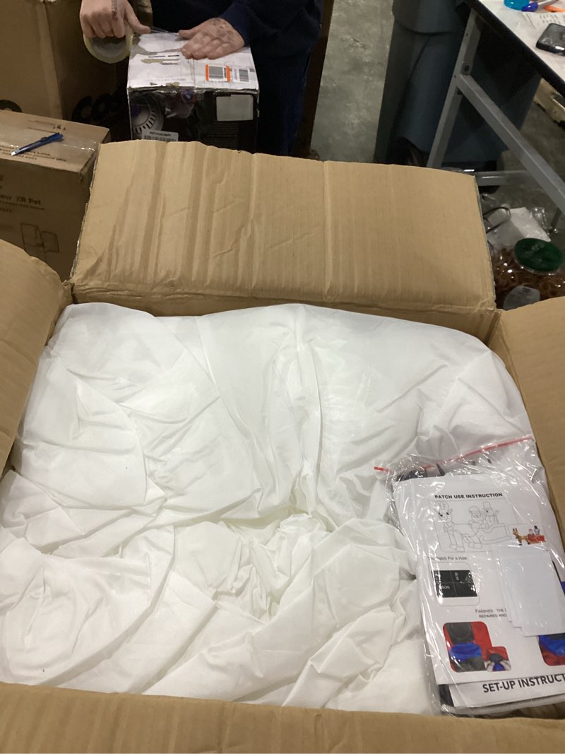 Condition photo showing New/Like New for Kalolary 20 FT Christmas Inflatables Snowman Christmas Outdoor Decorations Blow Up Yard with Built-in LEDs for Indoor Outdoor Decor