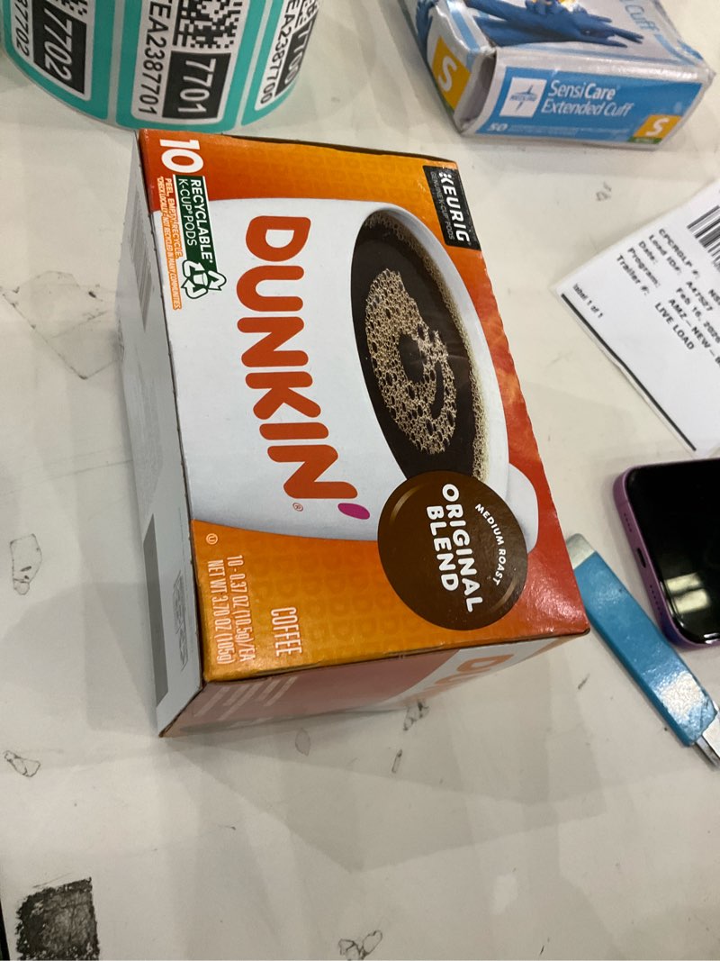 Condition photo showing item condition for Dunkin' Donuts, Dunkin Donuts Coffee Medium Roast Original Blend K-Cup Pods, 10 Count