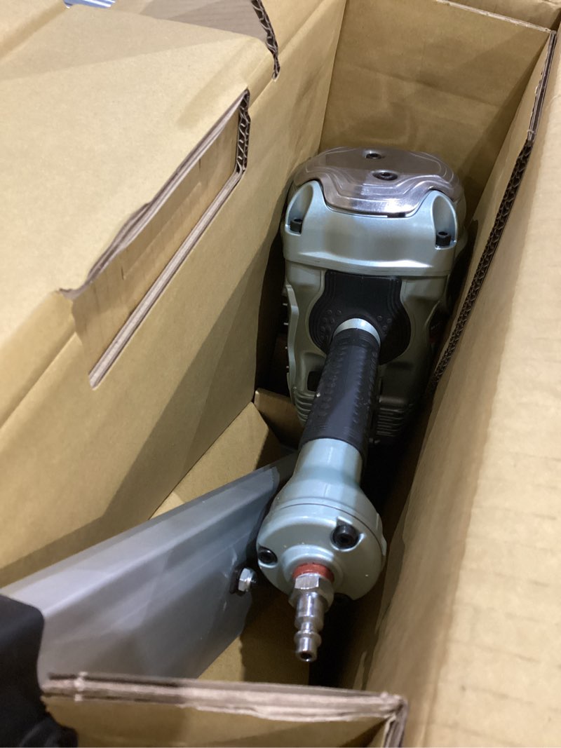 Condition photo showing Good Condition for metabo hpt framing nailer, pro-preferred framing tool for flooring, truss build-up, roof decking, and housing construction, quick switch nailing, 3-1/2" 30° paper collated nails, nr90ads1 metabo hpt nr90ads1 framing nailer