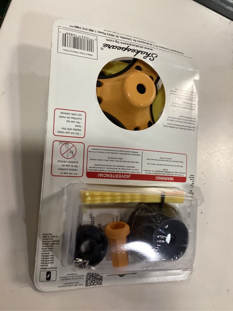 Condition photo showing As Is for shakespeare universal fit line string trimmer replacement head