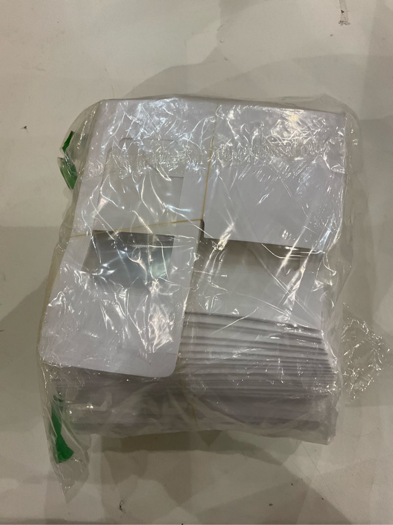 Condition photo showing New/Like New for BOOMIBOO 100 Pack Individual Cupcake Containers, Cupcake Boxes with Window, Food Grade Cupcake Holders with Inserts, Stackable Deep Cupcake Carrier (White) White 100 PCS
