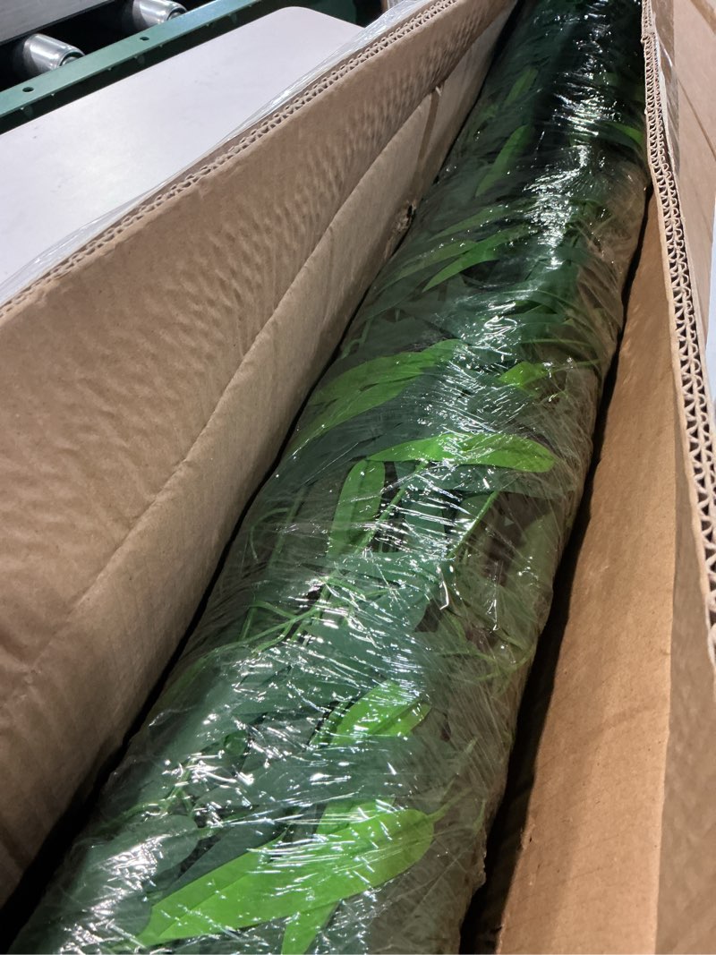 Condition photo showing New/Like New for Artificial Bamboo Tree 5FT (20 Pack) - Fake Bamboo Plant Privacy Screen Outdoor with Zip Ties & Decor, UV-Resistant Faux Bamboo Poles for Patio, Garden, Balcony & Indoor Decor 5FT 20