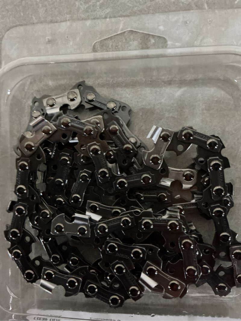 Condition photo showing As Is for s56 chainsaw chain for 16 in. bar, fits makita, echo, husqvarna, craftsman, poulan and more ()