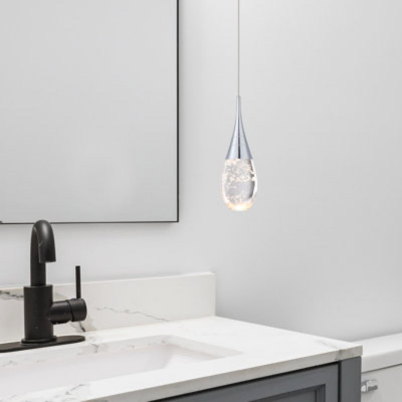 Everly Quinn Lykeisha 1 - Light LED Single Pendant 