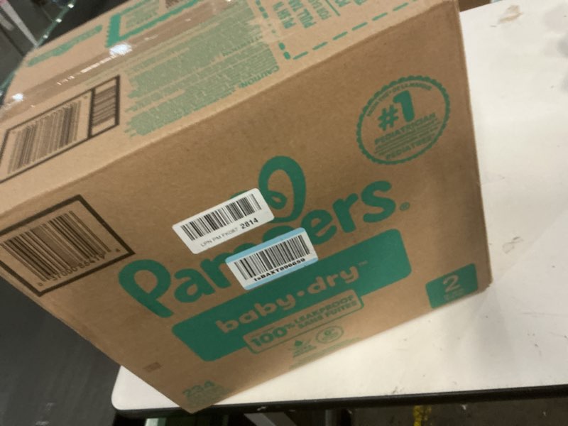 Condition photo showing New/Like New for Pampers Baby Diapers - Swaddlers - Size 2, 186 Count, Ultra Absorbent Disposable Infant Diaper