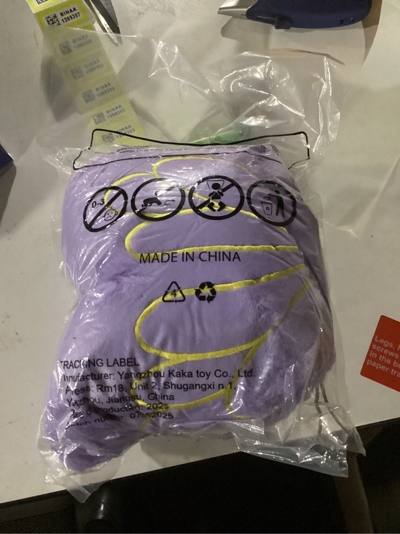 Condition photo showing New/Like New for PEACH CAT Butterfly Pillow Decorative Butterfly Shaped Throw Pillows 16" x 12" Soft Plush Cushion Decor for Bedroom Living Room Couch Sofa Purple Purple 16" x 12"