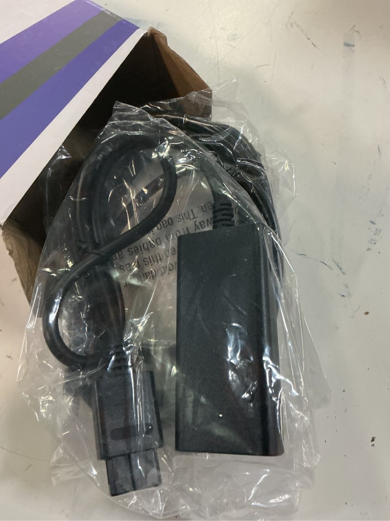 Condition photo showing New/Like New for hdmi cable for nintendo gamecube, nintendo 64 n64, super nintendo snes (3-in-1), gamecube/snes/n64 to hdmi adapter with s-video signal output (better video quality), hd converter with 4:3/16:9 switch