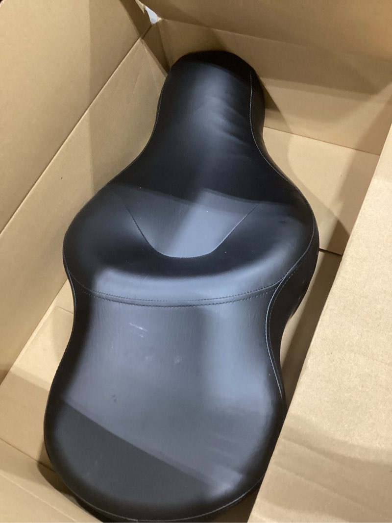 Condition photo showing Good Condition for motorcycle 2-up driver passenger seat cushion pad leather seat replacement for harley davidson sportster xl 883 1200 48 72 2004-2021 ordinary standard-motorcycles