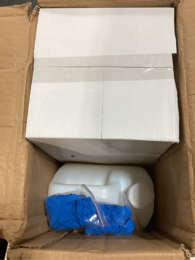 Condition photo showing Good Condition for rock glue, 1gallon mulch glue for landscaping with sprayer, 99% ultra stick pea gravel stabilizer landscape, non-toxic rapid-dry landscape binder, dries-clear gravel binder for pebble garden 1 gallon