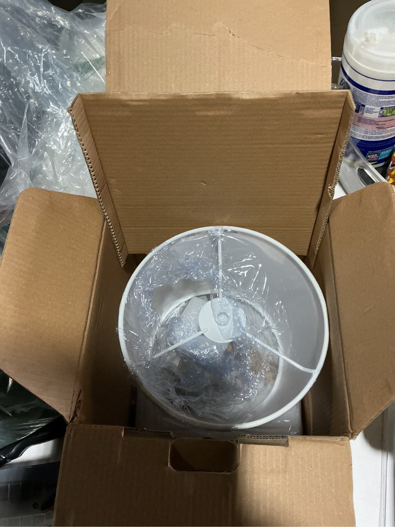 Condition photo showing New/Like New for UMEXUS Cordless Table Lamp, Rechargeable Battery Powered, Timer & Dimmer & Remote Control & Color-Changing, Fabric White Shade, Small Tripod Lighting Patio Bedroom Living Room Home Office