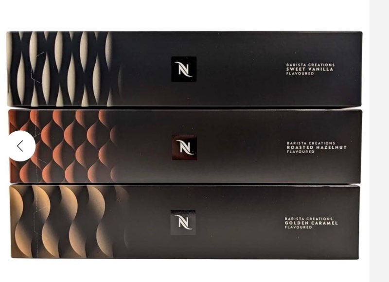 (best before 31/03/2026)nespresso capsules vertuo, sweet vanilla, medium roast coffee, 30 count coffee pods(sweet vanilla golden caramel roasted hazelnut) - nespresso