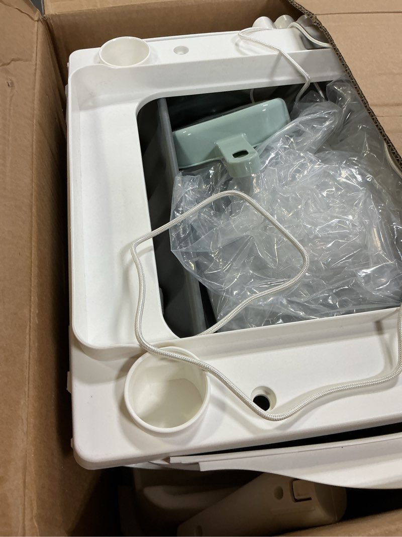 Condition photo showing New/Like New for Automatic Cat Litter Box Self Cleaning - App Control, Open-Design, Smart Health Monitor, Suitable for Medium Cats and Kittens, Anti-Pinch Safety, Quiet Operation, A Trusted Companion for Life - White