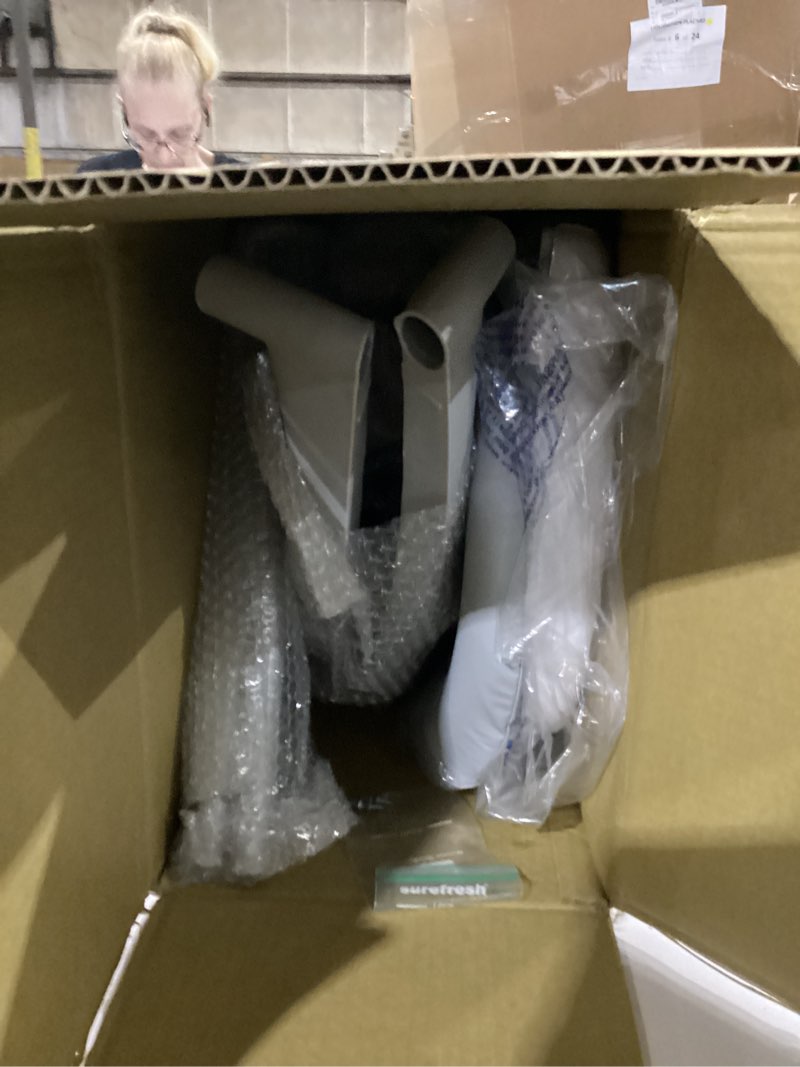 Condition photo showing New/Like New for dream on me portable 2-in-1 tabletalk high chair, convertible compact high chair, light weight portable highchair, grey gray