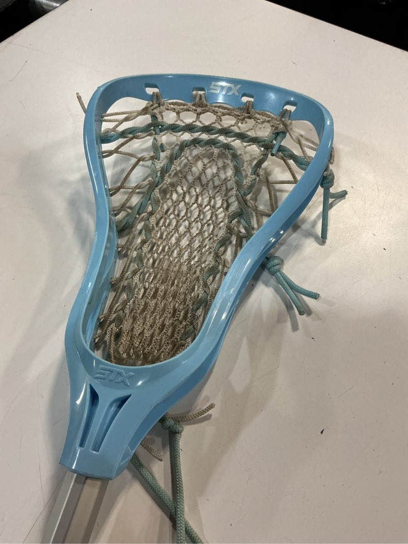 Condition photo showing As Is for stx crux 100 girl's lacrosse stick