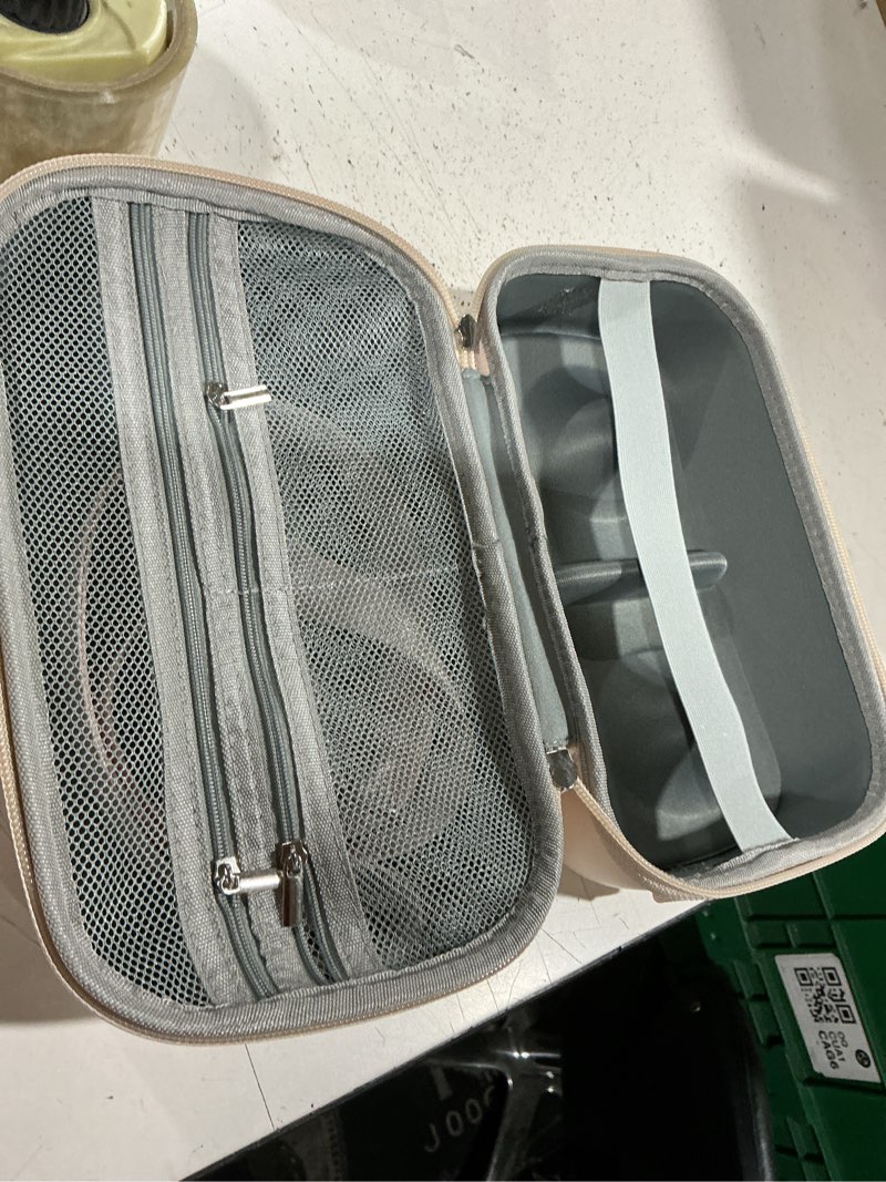 Condition photo showing Good Condition for wearable breast pumps carrying bag for hands-free breast pump, hard shell case with adjustable crossbody strap, on-the-go storage pump case for momcozy/willow/eufy/nuliie/lansinoh