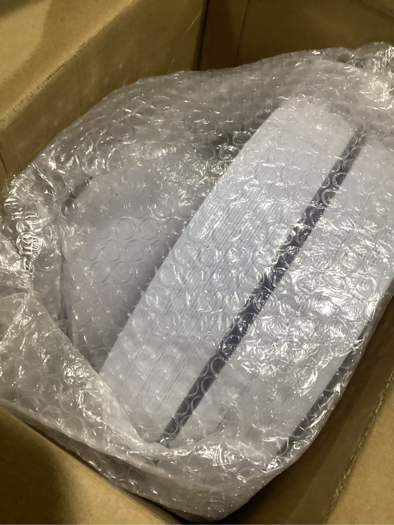 Condition photo showing Good Condition for wdf 120 pieces gold disposable plastic plates - white and gold plates include 10.25" dinner plate & 7.5" salad plate for party baby shower wedding spring gold 120pcs