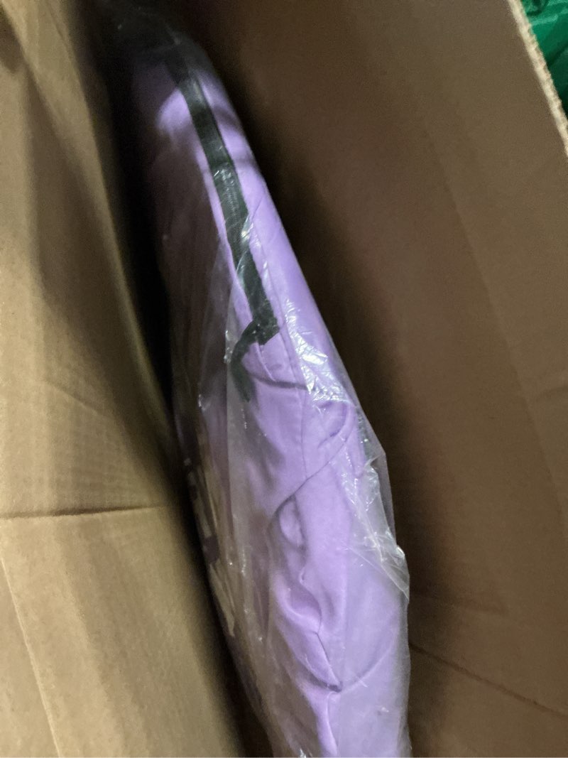 Condition photo showing Good Condition for Bed Tent Twin Bed Canopy Portable Dream Tent for Adult Indoor Sleeping Tents with 2 Doors Breathable Private Space Tents, Violet Violet 41.3"W x 78.7"L (Pack of 1)
