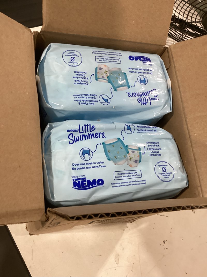 Condition photo showing New/Like New for huggies little swimmers swim pants, size 3 - 40 ct. (16 - 26 lbs):- 3 - 40 ct. (16 - 26 lbs)